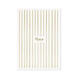 Moyra Nail Art Strips - Chain, Gold No. 01, Moyra